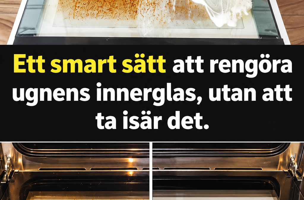 Du öppnar ugnen och ser samma bruna fettstänk som har byggts upp efter flera middagar. Genom glaset är det svårt…