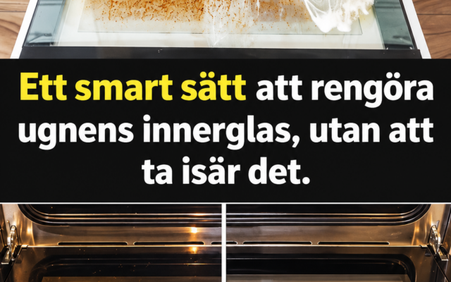 Du öppnar ugnen och ser samma bruna fettstänk som har byggts upp efter flera middagar. Genom glaset är det svårt…